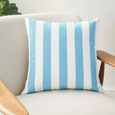 Nourison outdoor pillows L0388-TURQU-18X18IN 100% POLYESTER